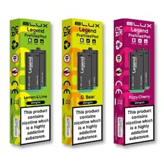 Elux Legend 1500 2-in-1 Pre-filled Pods by Elux