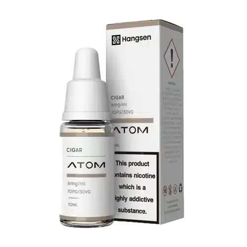 Hangsen Cigar E-Liquid 10ml - Atom Range (70PG/30VG)