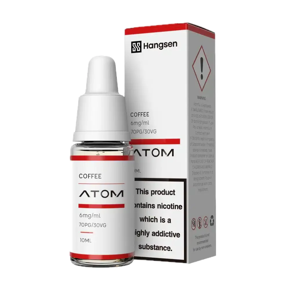 Hangsen Coffee E-Liquid 10ml - Atom Range (70PG/30VG)