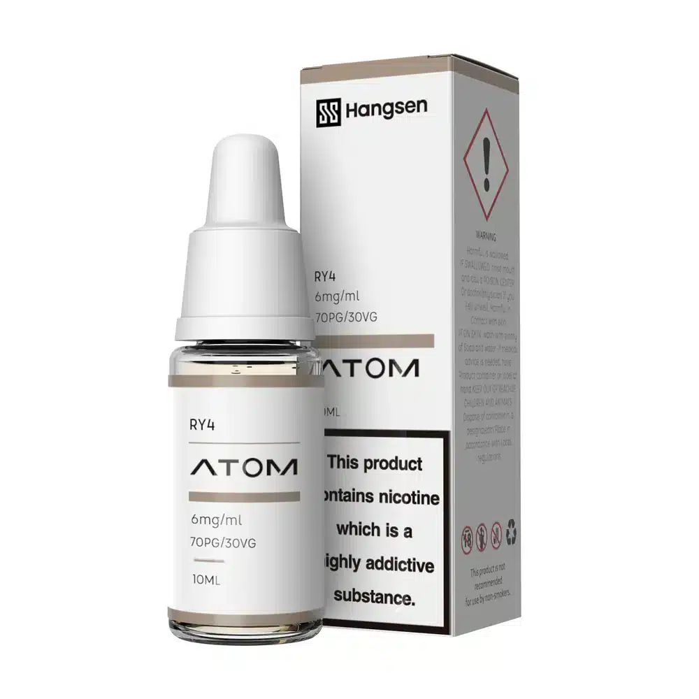 Hangsen RY4 E-Liquid 10ml - Atom Range (70PG/30VG)